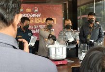 Polres Karimun Musnahkan Narkotika Asal Malaysia