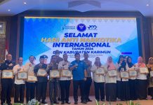 Berperan Aktif Dalam P4GN, Rutan Karimun Terima Penghargaan BNN