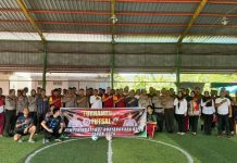 Semarak Hari Bhayangkara ke-78, Polres Anambas Gelar Turnamen Futsal Internal Anggota Semarak Hari Bhayangkara ke-78, Polres Anambas Gelar Turnamen Futsal Internal Anggota