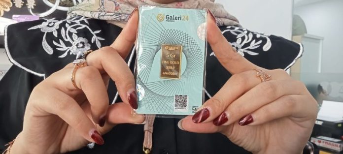 Naik Lagi. Harga Emas Terkini di Batam: Galeri 24 Rp 1.340.000, Antam Rp 1.383.000