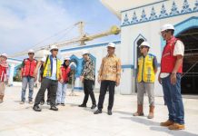 Wali Kota Batam, Muhammad Rudi, Tinjau Proses Pembangunan Masjid Agung Batam Centre Wali Kota Batam, Muhammad Rudi, Tinjau Proses Pembangunan Masjid Agung Batam Centre