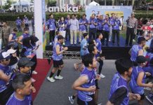 Dilepas Wali Kota Batam, Ribuan Pelari Ikuti Batam 10K Disbudpar Batam Diskominfo Batam 10K