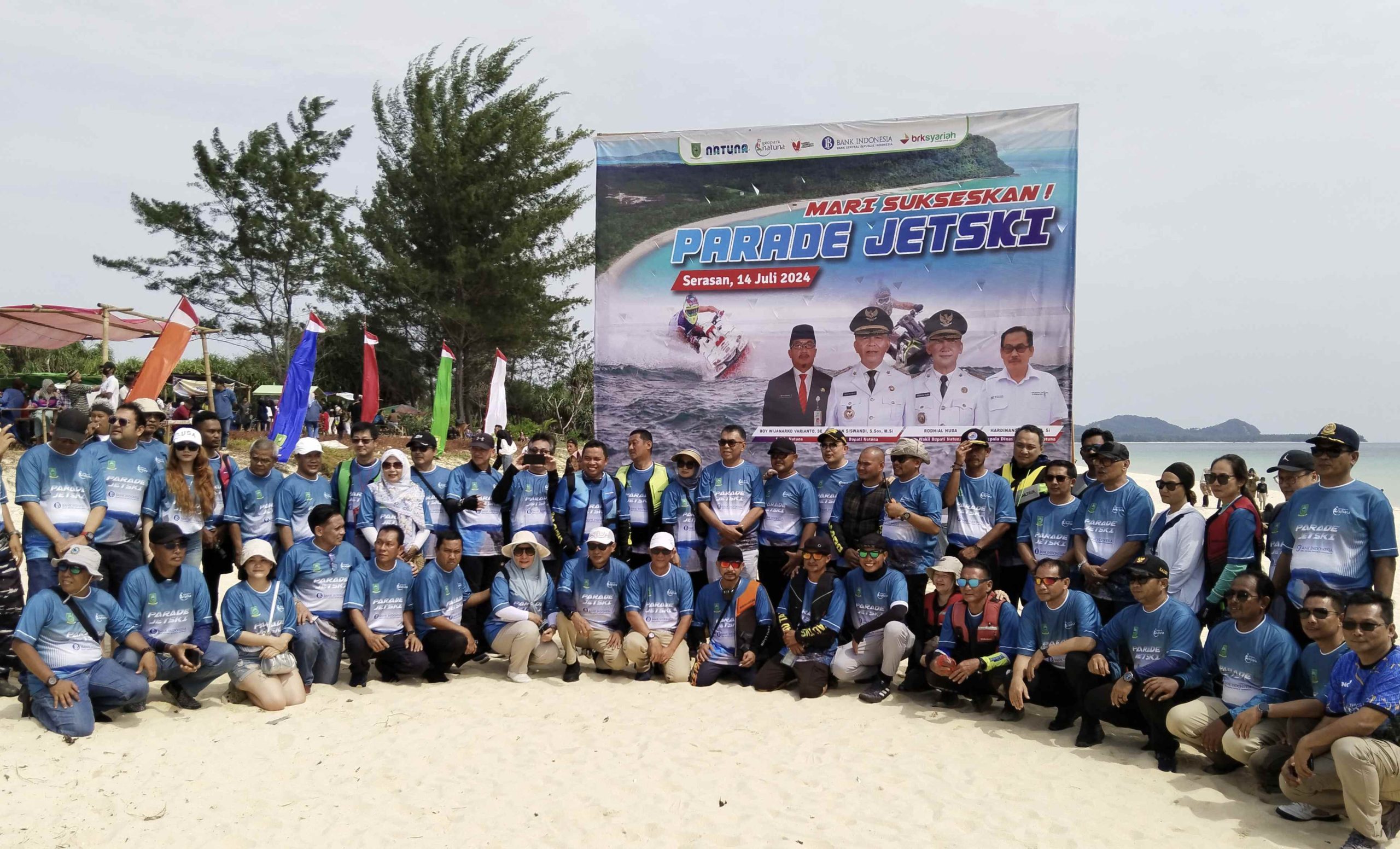 Parade jet ski serasan