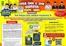 Jangan Kecil Hati, Ada Jalur Bosda Afirmasi di SMA dan SMK Swasta di Riau: Ditanggung Pemprov Riau Biayanya Ada Jalur Bosda Afirmasi di SMA dan SMK Swasta di Riau
