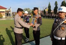 Kapolres Pimpin Upacara PTDH untuk Satu Personel Polres Pasaman Barat Kapolres Pimpin Upacara PTDH untuk Satu Personel Polres Pasaman Barat