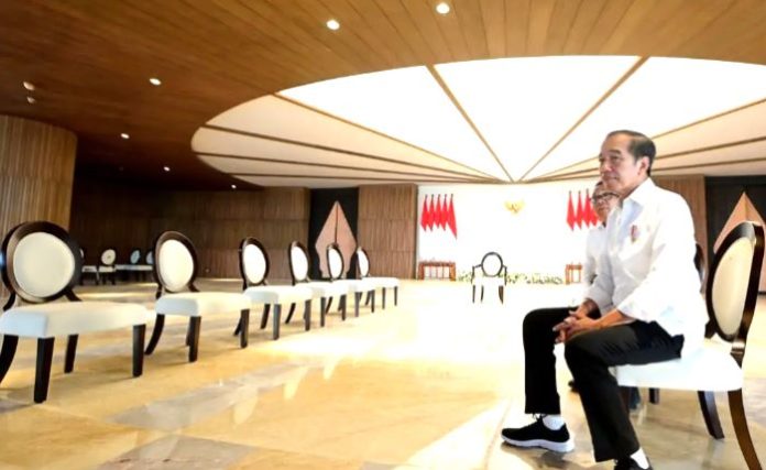 Presiden Jokowi Resmikan Nama "Istana Garuda" untuk Kantor Presiden di IKN