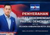 Partai Demokrat Resmi Dukung Pasangan Incumbent Wan Siswandi Rodhial Huda di Pilkada Natuna 2024 Penyerahan surat rekomendasi dilakukan secara langsung dan disiarkan melalui YouTube, Sabtu (20/7/2024).