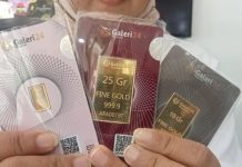 Harga Jual Emas Stagnan di Batam, Harga Buyback Emas Galeri 24 Naik Harga Jual Emas Stagnan di Batam, Harga Buyback Emas Galeri 24 Naik