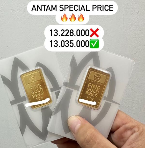 Horee, Harga Emas Hari Ini Turun di Batam: Cek Harga Di Sini