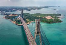 Viral, Aksi Dugaan Pungli Parkir di Jembatan II Barelang Viral di Media Sosial Jembatan barelang foto koleksi IG Fakhri_nur 24