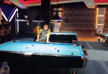 Endang Kurnia, Atlet Biliar SIWO PWI Kepri Melangkah 8 Besar Kategori Bola 9