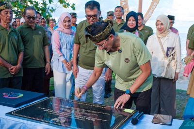 Kunjungan Menparekraf Sandiaga ke Cemaga Tengah ini merupakan bagian dari program Anugerah Desa Wisata Indonesia (ADWI) 2024