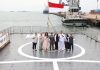 Terbuka Untuk Umum, KRI Bung Tomo 357 Singgah di Pelabuhan Batu Ampar KRI Bung Tomo 357 Singgah