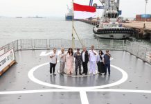Terbuka Untuk Umum, KRI Bung Tomo 357 Singgah di Pelabuhan Batu Ampar KRI Bung Tomo 357 Singgah