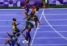 OLIMPIADE 2024, Raih Emas Lari 100 Meter, Kemenangan Noah Lyles Jadi Kontroversi Noah Lyles