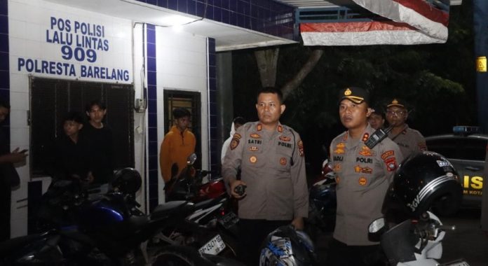 Patroli Cipta Kondisi, Polresta Barelang Bersama Polsek Jajaran Amankan 144 Motor