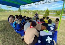 Satres Narkoba Polres Lingga Sosialisasikan Bahaya Narkoba kepada Anggota Pramuka di Bukit Tumang Satres Narkoba Polres Lingga Sosialisasikan Bahaya Narkoba kepada Anggota Pramuka di Bukit Tumang