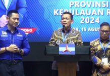 Demokrat Resmi Dukung Ansar Ahmad dan Nyanyang Haris Pratamura sebagai Cagub-Cawagub Kepri Partai Demokrat memberikan rekomendasi resmi kepada pasangan Ansar Ahmad dan Nyanyang Haris Pratamura sebagai calon Gubernur dan Wakil Gubernur Kepulauan Riau (Kepri) di Pilkada Kepri 2024.