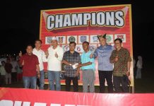 Bupati Hamsuardi, Bupati Epyardi Asda dan Anggota DPRD Pasbar Hadiri Penutupan Porsis Cup XVII Simpang