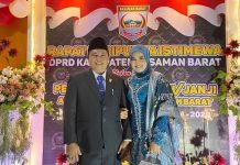 Endra Yama Putra Kembali dilantik sebagai anggota DPRD Pasaman Barat periode 2024-2029