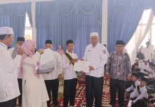 Pemkab Pasbar mewisuda sebanyak 1.333 Hafidz dan Hafidzah Program Tahfidz Al-Qur’an tingkat SD,SMP
