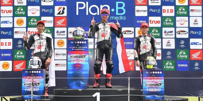 Pebalap Astra Honda Cetak Podium Perdana di Thailand Talent Cup 2024