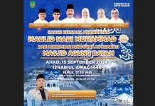 15 September, Rudi Undang Warga Hadiri Peresmian Revitalisasi Masjid Agung Batam Center Revitalisasi Masjid Agung Batam 1
