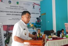 Pencegahan dini, Wujudkan Mimpi Desa Natuna Bebas Korupsi Bupati Natuna pada Acara pembukaan rangka bimbingan teknis program Desa Anti Korupsi bertempat di Balai Pertemuan Desa Limau Manis, Kecamatan Bunguran Timur Laut, Kabupaten Natuna Provinsi Kepri, Rabu (07/06/2023)