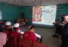 Peringati Hari Santri,KPU Pasaman Sosialisasikan Pilkada 2024 Dengan Nobar Film Tepatilah Janji