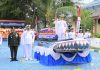 Letkol Laut (P) Ari Sukmana Pimpin Peringatan HUT TNI ke-79 di Mako Lanal Tarempa Anambas Mako Lanal Tarempa Anambas