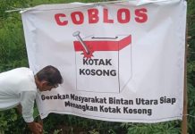 Bentuk Kekecewaan, Pemilih di Bintan Mulai Melirik Pilih Kotak Kosong Pemilih di Bintan Mulai Melirik Pilih Kotak Kosong