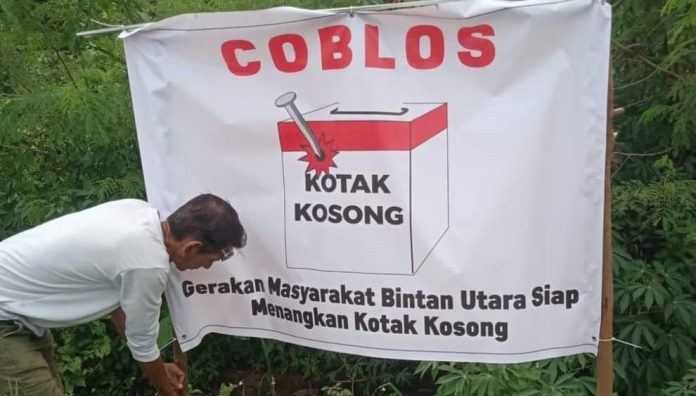 Pemilih di Bintan Mulai Melirik Pilih Kotak Kosong Pemilih di Bintan Mulai Melirik Pilih Kotak Kosong