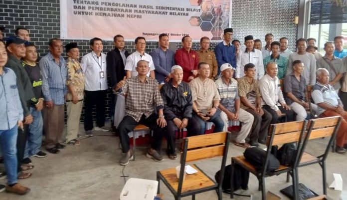 Polda Kepri Sosialisasi Pengelolaan Hasil Sedimentasi Laut, Nelayan Khawatir Rusak Sumber Daya Laut