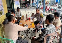 Sosialisasi Satlantas Polres Anambas ke POTA Persatuan Ojek Tarempa Satlantas Polres Anambas