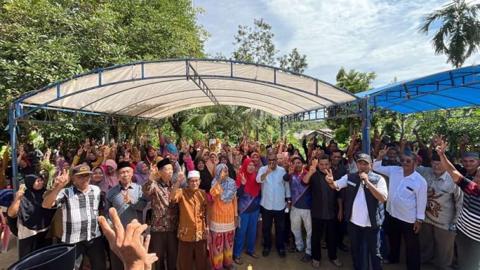 Warga Kundur Barat Karimun Serukan Dukungan Untuk Rudi-Rafiq