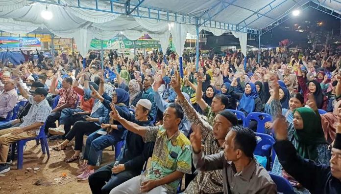Warga Tiban Dukung dan Doakan Rudi-Rafiq Terpilih Memimpin Kepri