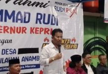 Kampanye di Tarempa Barat, Rudi Komitmen Tingkatkan Kesehatan, Transportasi, dan Nasib Nelayan kampanye Rudi Tarempa Barat