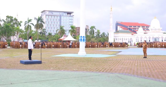 Apel Gabungan ASN Pemko Batam untuk Sukseskan Pilkada 2024