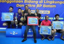 Berikut Nama Nama Peraih Juara Badminton Hari Bakti ke-53 BP Batam Berikut Nama Nama Peraih Juara Badminton Hari Bakti ke-53 BP Batam