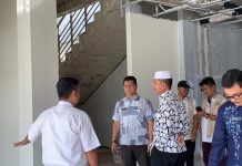 Plt Bupati Risnawanto dan Jajaran Pemkab Tinjau Progres Pembangunan Gedung Layanan Perpustakaan Pasbar