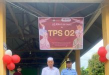 Usai Mencoblos, Bupati Hamsuardi bersama Wabup Risnawanto dan Jajaran Forkopimda Lakukan Monitoring ke 8 TPS