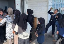 Polres Anambas Lakukan Pengamanan Ketat ke Petugas Pelipatan Surat Suara Pilkada Polres Anambas Periksa Lipat Surat