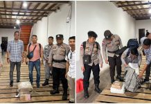 Polres Anambas Kawal Pengiriman Kekurangan Surat Suara Pilkada 2024 Polres Anambas