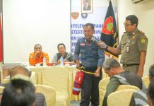 Satlinmas Karimun Dapat Pengetahuan Penanganan Bencana dan Menangani Kebakaran Satlimas Karimun
