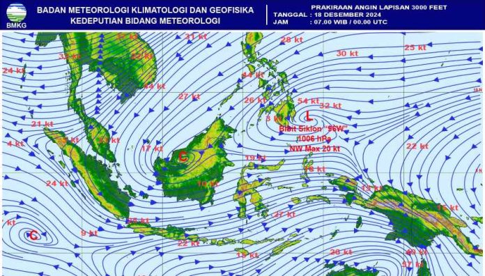 Angin 18 Desember Prakiraan Cuaca Kepri 18 sampai 20 Desember 2024