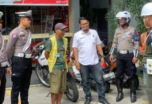 Jelang Nataru Satlantas Polres Karimun Gelar Sosialisasi Gabungan, Tertibkan Juru Parkir