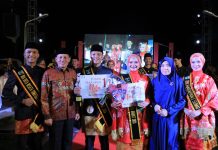 Bupati Sabar AS Turut Berikan Support pada peserta Pasaman Dalam Ajang Grand Final Uda Uni