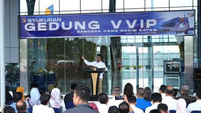 Kepala BP Batam Gelar Doa dan Resmikan Gedung Baru VVIP Bandara Hang Nadim