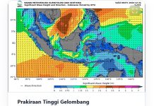 BMKG: Waspada Gelombang Tinggi hingga 4.0 Meter di Laut Natuna Utara Waspada Gelombang Tinggi hingga 4.0 Meter di Laut Natuna Utara