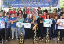Semarak Puncak HUT ke-53 KORPRI Kota Batam, Dinas Kesehatan Raih Juara Umum Semarak Puncak HUT ke-53 KORPRI Kota Batam,